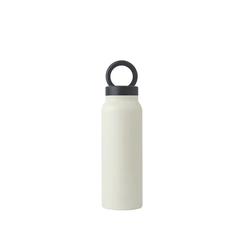 Bouteille d'Eau Isotherme avec Support Magnétique pour iPhone – Acier Inoxydable, Trépied Intégré – Sport & Voyages, Chaud 12h, Froid 24h